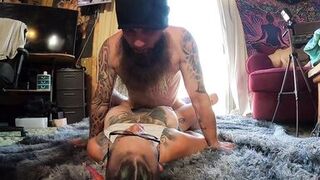 Chassidy Lynn - Goth MILF Hardcore Fuck With Huge Face Shot - 15 image