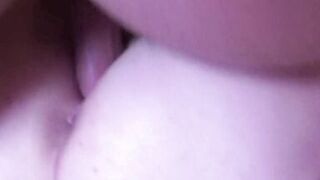 extreme close up of us enjoying each other