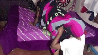 savita bhabhi thrashed with broom after husband then licked by nephew XXX Bhabhi Sex in clear Hindi voice |