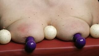 Annadevot - Big Boobs spank and sand - 6 image