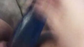 fucking my pussy with my dildo - 12 image