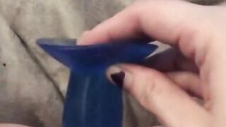 fucking my pussy with my dildo - 4 image