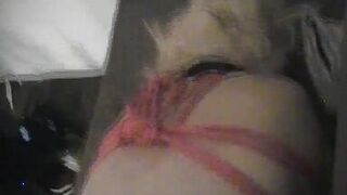 Stalk a girl from work home wait for her to open her door then tied her up and fucked her - 13 image