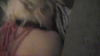 Stalk a girl from work home wait for her to open her door then tied her up and fucked her - 14 image