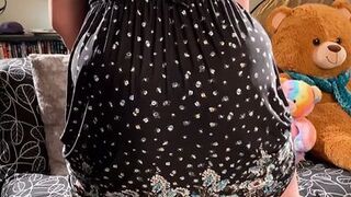 Marie's Edging Orgasm While Modeling and Dancing