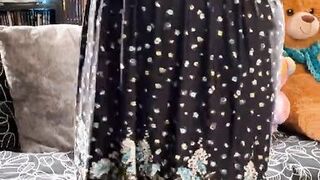 Marie's Edging Orgasm While Modeling and Dancing