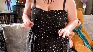 Marie's Edging Orgasm While Modeling and Dancing