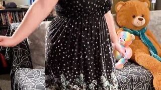 Marie's Edging Orgasm While Modeling and Dancing