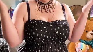 Marie's Edging Orgasm While Modeling and Dancing