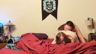 Captivating BBW loves getting fucked from behind. Especially having her ass licked and fucked!!