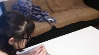 Christmas Highlights - Standing Fuck, Doggystyle, Cum on Ass & Facial