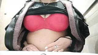 Sexy big boobs outdoors bbw