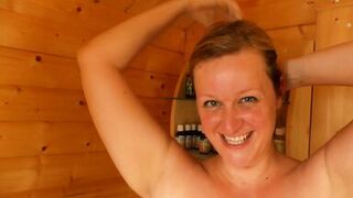 A dirty day in the sauna