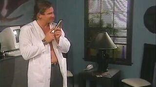 Scientist fucks sexy slut with luscious tits at home