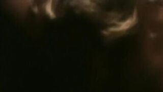 Black latex blonde slut whore rides big dick reverse cowgirl