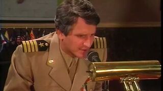 Blonde nymphs give great show for army guy - 1 image