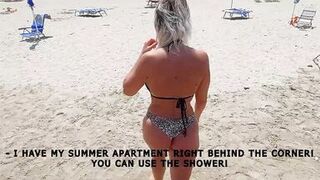 JUST MET HER ON THE BEACH .. I DIDN'T EXPECT THAT! - 4 image