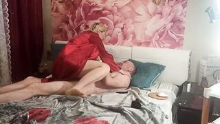 Hot POV fuck-session with a mature russian whore!