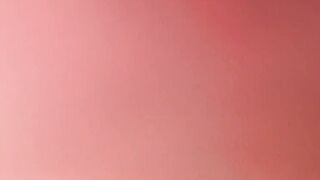 Hot sex of a sexy milf in a red dress before the New Year's corporate party