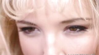 Busty Blonde Banged In The Kitchen