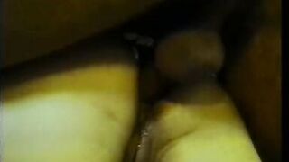 Hot slut blows big dong outdoors