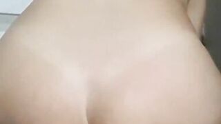 Alexxa Candy playing hot with dildo