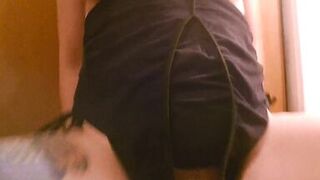 Sexy slutty wife shows off for the camera man - 5 image