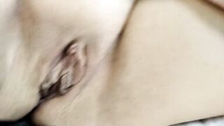 My mature girl's gaping pussy! My wife is a whore and a slut, but that's why I love her .!. )) - 4 image