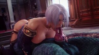 Ivy Valentine suck big cock argonian - Soulcalibur (noname55)
