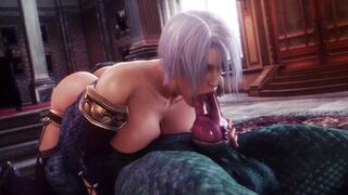 Ivy Valentine suck big cock argonian - Soulcalibur (noname55)