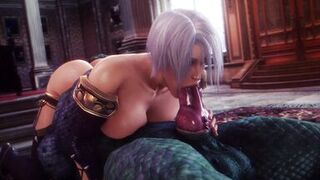 Ivy Valentine suck big cock argonian - Soulcalibur (noname55)