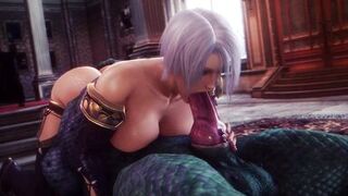 Ivy Valentine suck big cock argonian - Soulcalibur (noname55)