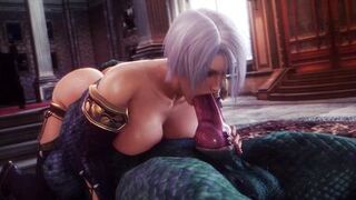 Ivy Valentine suck big cock argonian - Soulcalibur (noname55)