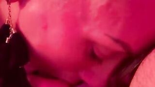 She sucked his dick so good she snatched his soul! He fingered her so good she came alll over him