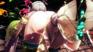 ELF WARRIOR LICKED PUSSY OF THE QUEEN FOREST | 3D Hentai