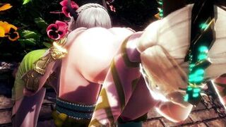 ELF WARRIOR LICKED PUSSY OF THE QUEEN FOREST | 3D Hentai