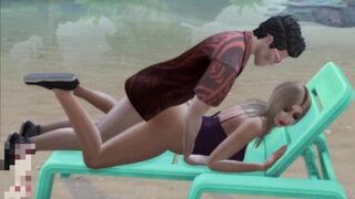 Terminator enthusiastically fucks big-breasted blonde | sims sex