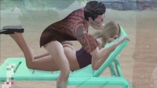 Terminator enthusiastically fucks big-breasted blonde | sims sex