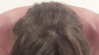 Mature Milf with massive tits! shows her husband how much she loves big cock!!