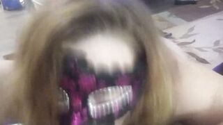 Sphynx sucks Daddy's dick