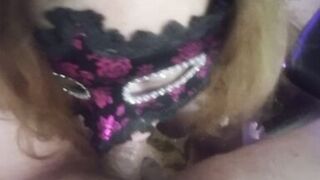 Sphynx sucks Daddy's dick