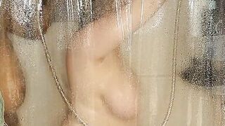 Cum watch Daddy shower His whore