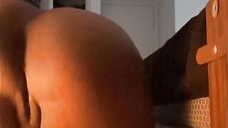 Big booty jaster ass claping and fingering