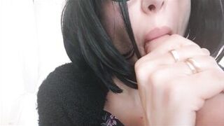 it's not easy to touch yourself with handcuffs