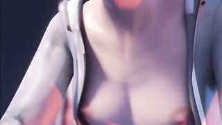 NEW PORN ANIMATIONS ON BLENDER W/SOUND OUT 2021 - CIRI GETTING SOME DICK - 8 image