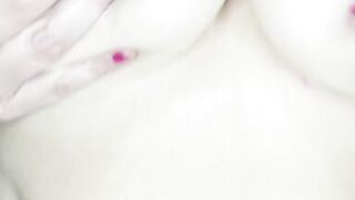 Oiling Big Boobs JOI - Natural 34DDD Mature Model