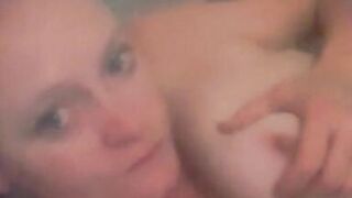 Slut MILF takes bath then sucks dick