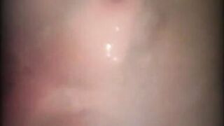 Slut MILF takes bath then sucks dick