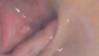 Slut MILF takes bath then sucks dick