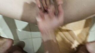 My neighbor went into the bathroom and asked to fuck her in the ass Part3 - 8 image